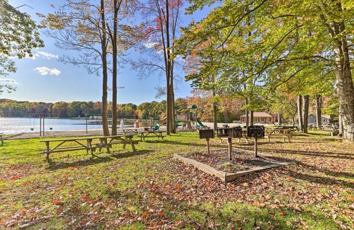 Locust Lake Village House | Pet-Friendly Pocono Paradise with Lake Access!