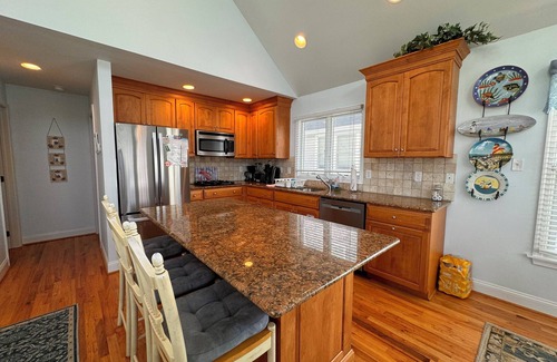 Townsend's Inlet House | Seashore Sweet Corner Model with great views of the ocean and only steps away to the beach.