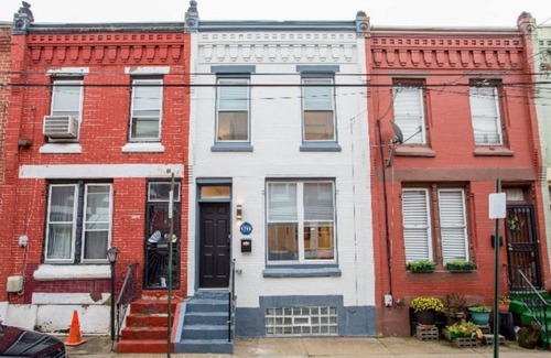 North Philadelphia West House | Stylish Art filled House in Brewerytown