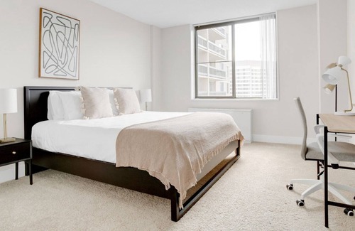 Crystal City Apartment | Sunny Crystal City 1BR w/ Gym & Concierge, steps to Metro, by Blueground