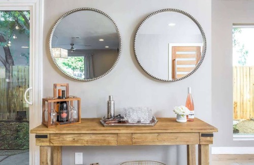Camelback East House | Tangerine Terrace: Modern Living, Firepit, BBQ