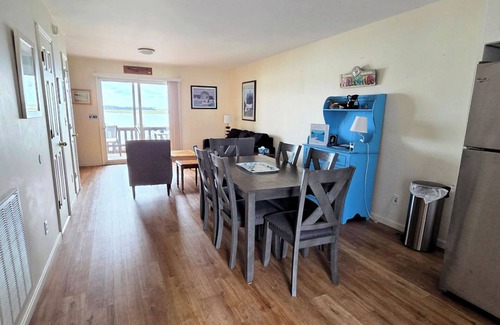 Chincoteague House | Tern Inn - Water Front - Townhouse, deep water dock. LINENS AND TOWELS,