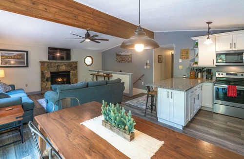 Lake Harmony House | Walk to Lake: Family Home w/Game Room, Deck & BBQ