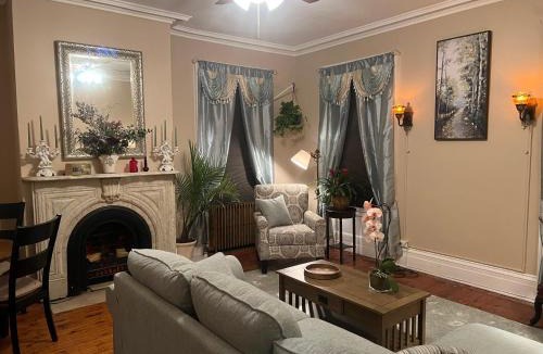 Poughkeepsie Apartment | 1 Br Private Victorian Apt in convenient City location on half acre sleeps 4