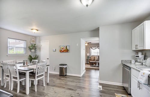 Hampton House | 1 Mi to Beach: Home w/Patio & Grill in Hampton!