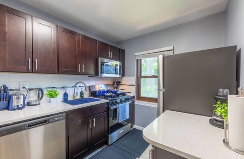 Hasbrouck Heights Apartment | 2 DEEP Discounted Apts by American Dream, Sleeps 8