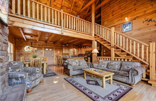 Townsend Cabin | 307 m² Cabin ∙ 3 bedrooms ∙ 12 guests