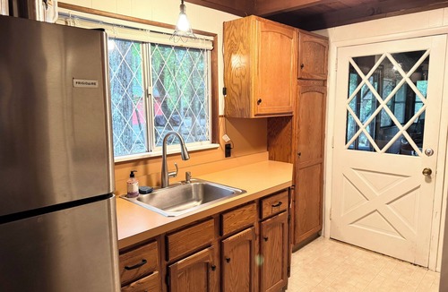 Hawley Cabin | Adorable Gingerbread Style cabin in gorgeous amenity filled lake/pool community