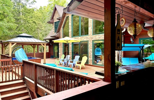 Wallenpaupauk Lake Estates House | AMAZING WATER FRONT , luxury, one of a kind lake front in Pocono Mountains