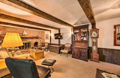 New Holland Apartment | Amish Country Apartment with Cozy Fireplace!