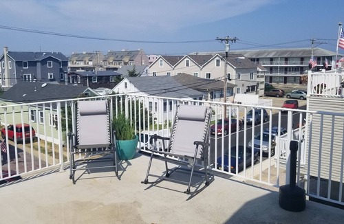 Seaside Heights House | Bada Bing Shore House LUX Family Rental - New 4BR- 2 Bath, Sleeps 11 - Sundeck