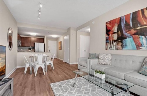 Hudson Exchange Apartment | Beautiful 1BR | Business Center | Jersey City by GLS