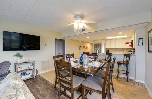 Southend Condo | Beautiful Brigantine Condo w/Patio & Beach Access