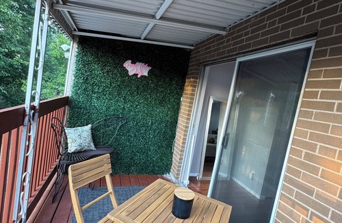 Westwood Apartment | Beautifully decorated space with private outdoor balcony.