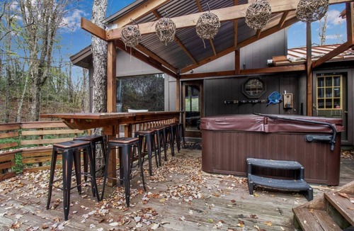 Ellicottville Ski Chalet | Best of both worlds; chalet located on a private lot in the woods and only 3 miles from the village!