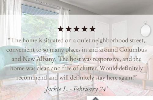 Royal Manor House | Bright and Breezy Gahanna Ranch 10min to INTEL