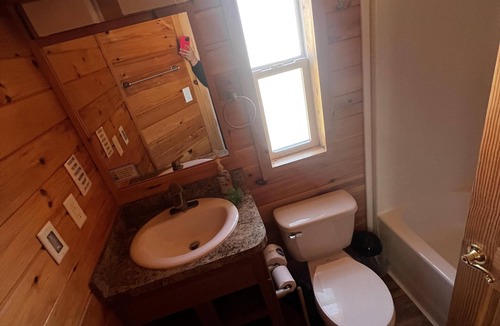 Dickerson Run Cabin | Cabin 7 - Cozy Cabin w/loft. Has everything you need for a great stay with a beautiful view to the river!