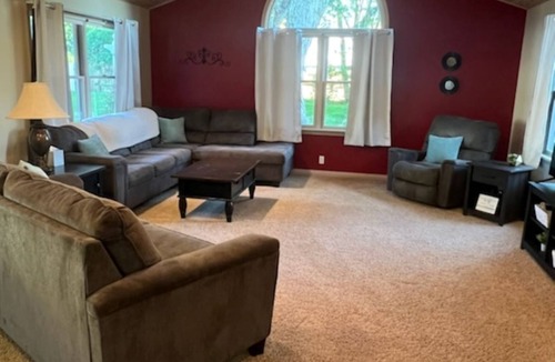 Greenville House | Charming 3-bedroom house in tranquil Greenville with WiFi, AC, and game room.
