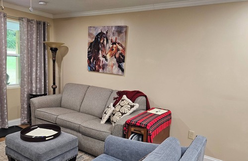 Racine House | Charming country duplex with WiFi and AC in peaceful Wampum.
