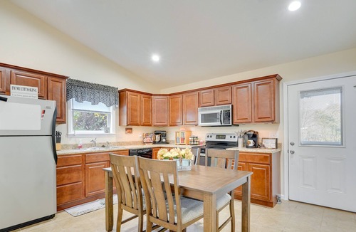 Howard House | Charming Howard Getaway w/Deck, 1 Mi to Lake!