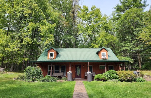 Weikert Cabin | Charming re-imagined bank barn cabin.