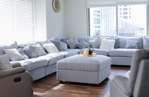 Center City West Apartment | Chic Luxury Escape With City Views