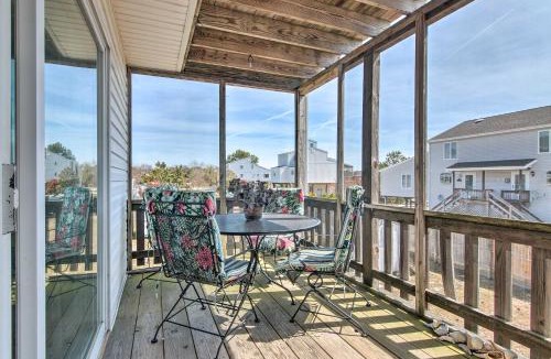 Chincoteague House | Chincoteague Townhome with Pony Views from Deck!