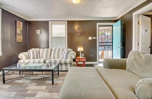 Lincoln Heights House | Cincinnati Home Rental with Balcony and Fire Pit!