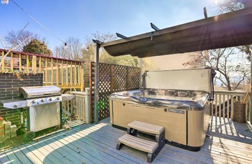 Clifton Heights House | Cincinnati Home with Deck and Private Hot Tub!