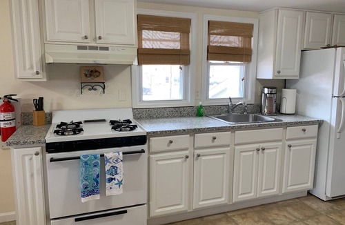 Seaside Heights Condo | Clean/cozy, 2 BLK to beach, central air/huge terrace, parking+4 badges+grill