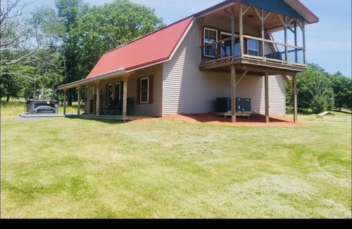 Wardensville House | Converted barn with great views, hottub, pool table, shuffleboard & firepit.