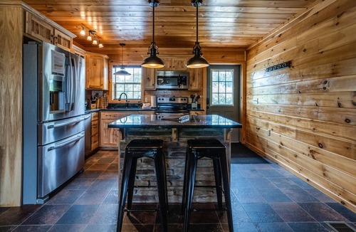 Himrod House | Cozy Chateau cabin with hot tub, pool table, and view of Seneca Lake, close to Wine trail