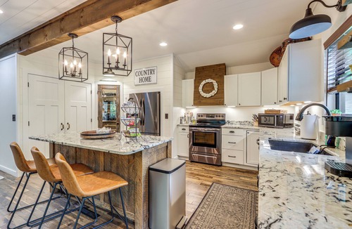 Ellijay Cottage | Deck & Fire Pit Bliss: Mountaintown Creek Cottage!