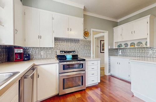 Harrison Boulevard House | Designer Home in the north end with enclosed yard and near parks