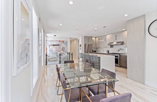Crown Heights House | Designer Home Patio Parking