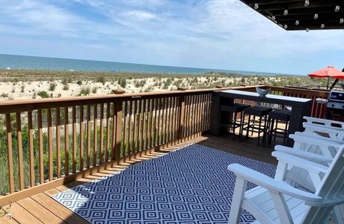 South Bethany House | DIRECT OCEANFRONT House, interior renovation 2022; VERY RARELY RENTEDor occupied