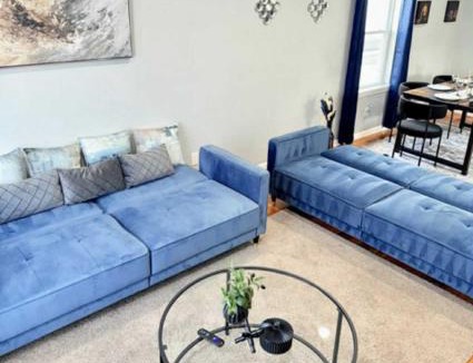 Irvington Apartment | Elegant 3BR with parking and sleeps up to 8