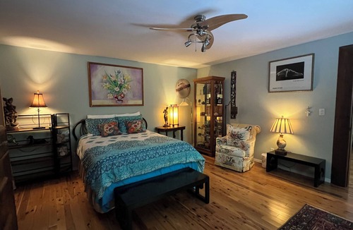 Caldwell House | Entire main floor of unique riverfront home property near Greenbrier resort