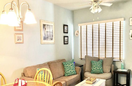 Admiral Estates Condo | Fall Weather Less Crowds in Cape May...1/2 Block to Beach!!