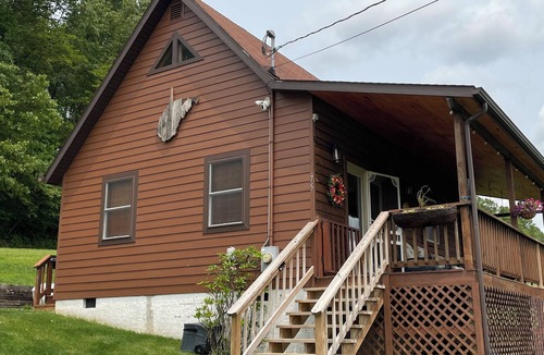 Bruceton Mills Cabin | Fantastic Cabin! Mountain Views King Bed Fast Wifi Veteran Owned