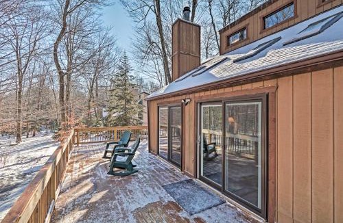 Locust Lake Village House | Game Room and Golf Cart Bear Den Pocono Lake Home