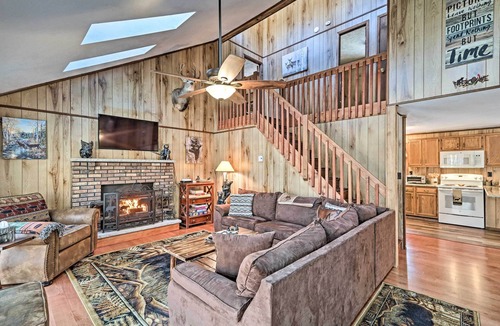 Locust Lake Village House | Game Room & Golf Cart: 'Bear Den' Pocono Lake Home