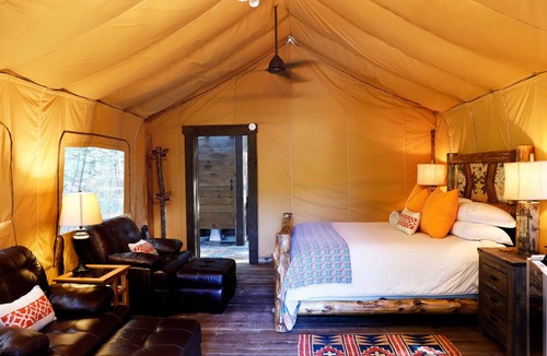 Dover Resort | Glamping Tent on over 400 acres! Luxurious amenities in the heart of nature.