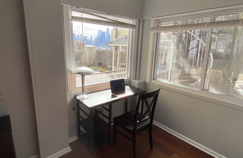 Weehawken Apartment | Gorgeous 2BR w/NYC Skyline Views, Huge Patio & Easy 10-Minute Commute!