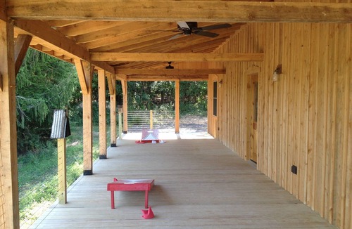 Mattawana Cabin | Gorgeous, Amish-Built Post and Beam Cabin on 10 acres, relax and unplug!