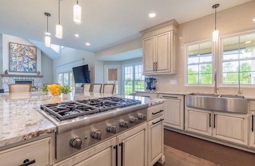 Radnor House | Gorgeous Home featuring an Indoor Heated Pool, Gourmet Kitchen & Outdoor Spaces