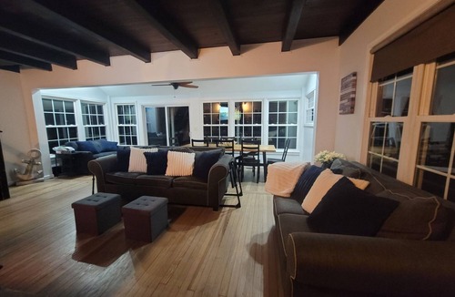 Hopatcong House | Great panoramic view of the lake. Outdoor entertainment areas. family-friendly.