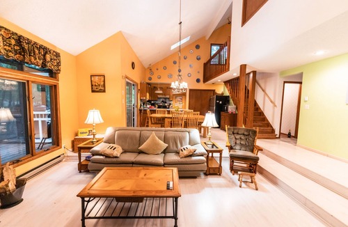 Bushkill House | GreatRoom, soaring ceilings, window walls,F/Place Just what you are looking for.