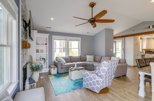 Village Green House | Half-Mi to Beach: Cape May Getaway w/Deck & Yard!