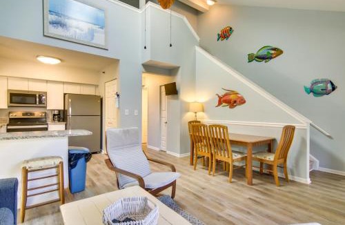 Caine Woods Apartment | half Mi to Maryland Beach Family Condo with Balcony